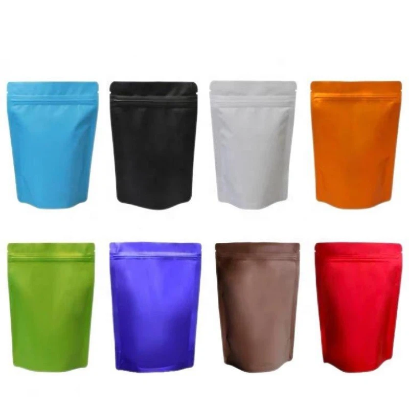 Selbsttragende Tasche mit Aluminiumbeschichtung