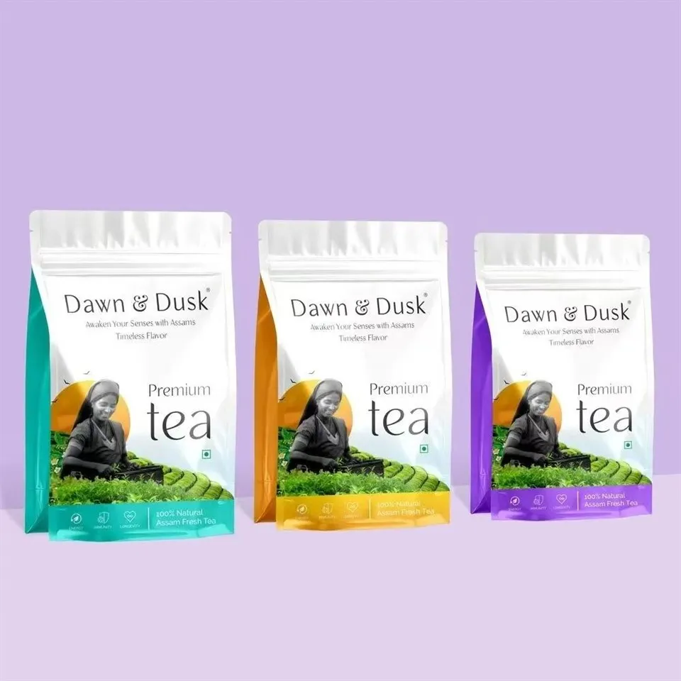 Bei Pack Custom 250 g Bolsas Para de Cafe leere Kaffeebohnen -Tee -Verpackungstasche Flat Box Bottom Coffee Bag mit Ventil und Reißverschluss