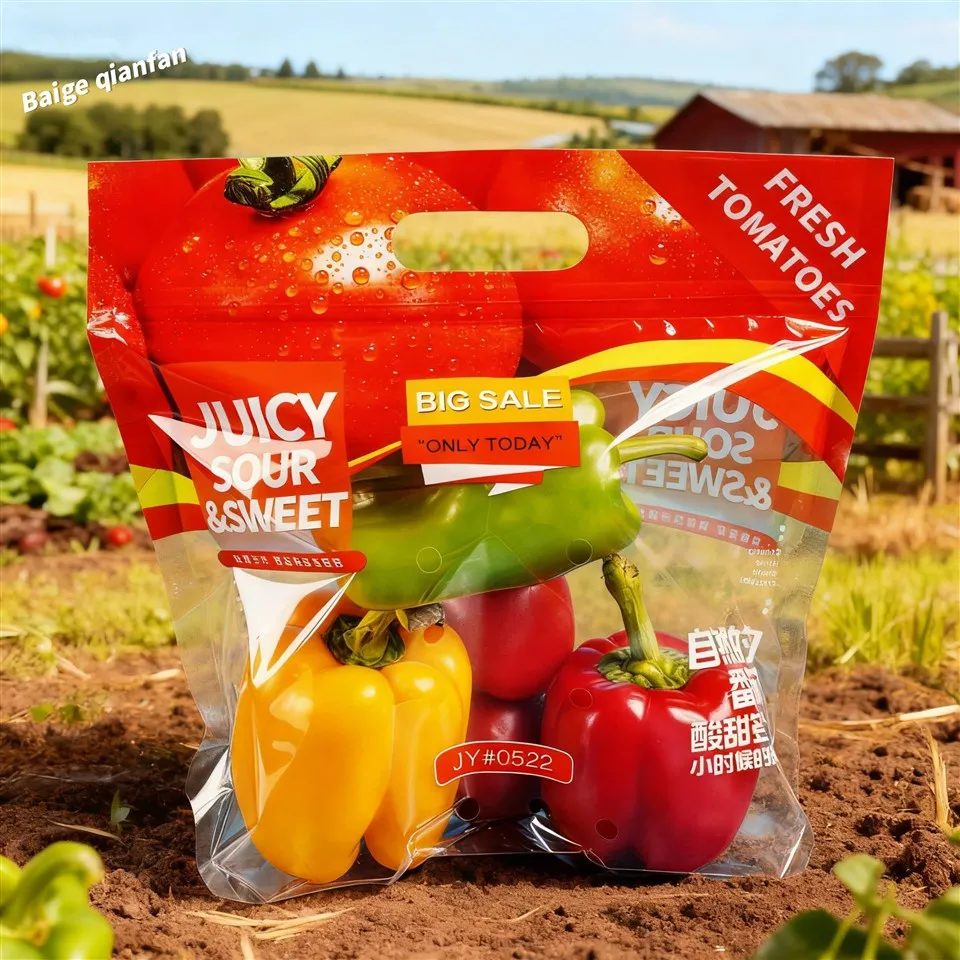 Verpackungsbeutel für Paprika