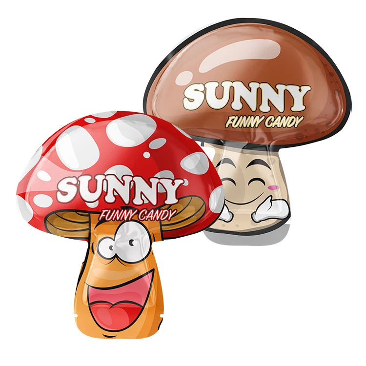 Speziell geformte Beutel für Snacks