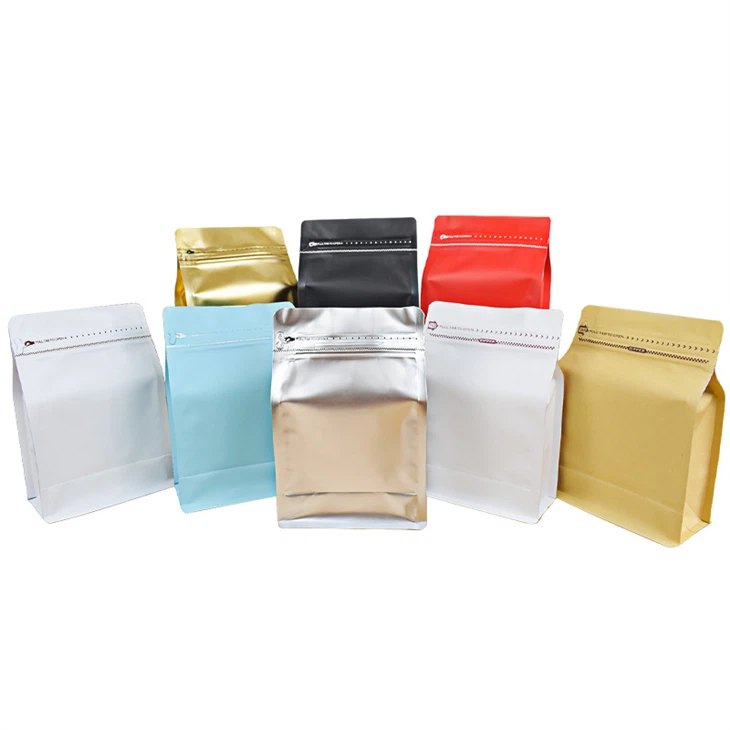 Standbodenbeutel mit Entgasungsventil